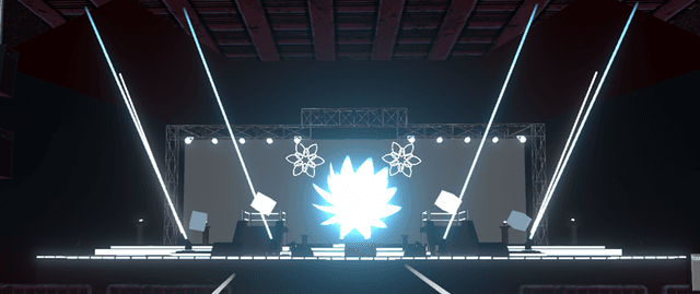 VR concert screenshot